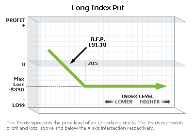 Long Index Put Graph