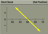 Short Stock Strategy Net Position Graph
