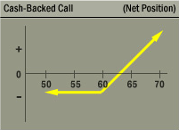 Cash-Backed Call Net Position Graph