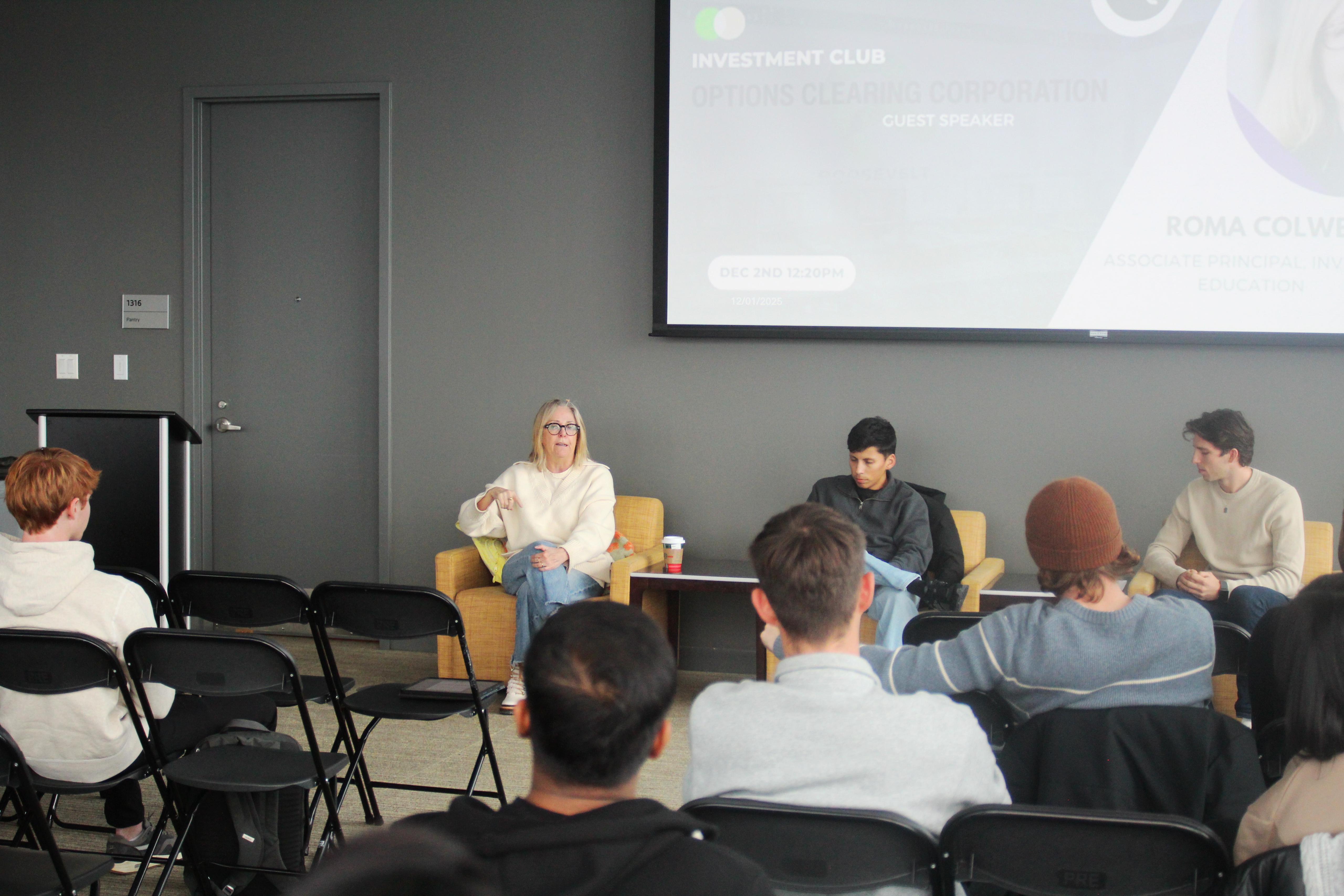 Roma Colwell and Jose Terrazas at Roosevelt University