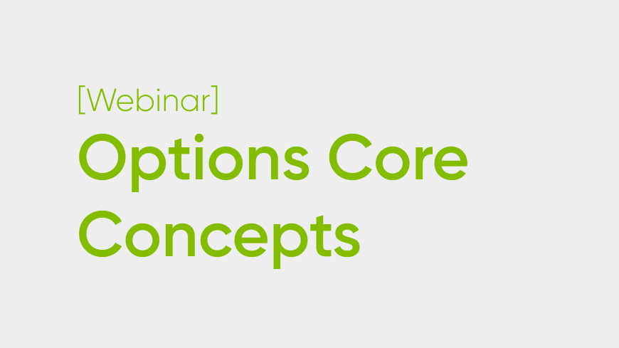 Core Concepts of Options