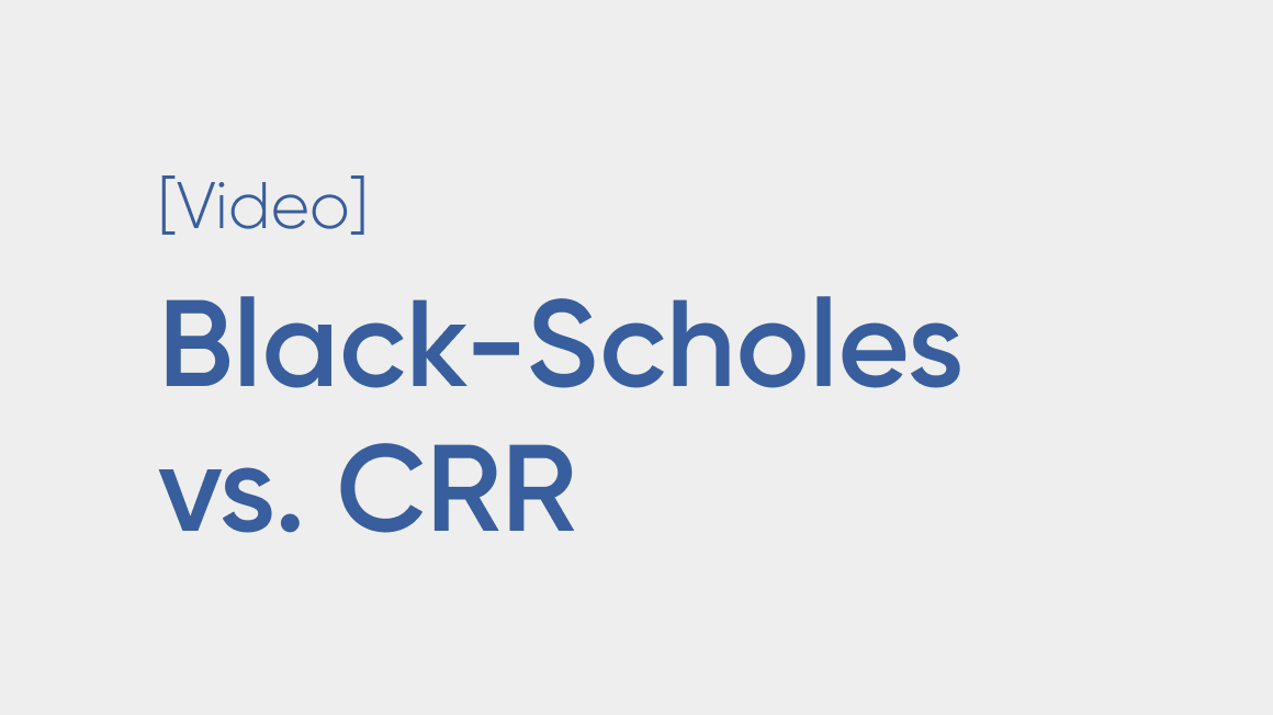 Black-Scholes vs. Cox-Ross-Rubinstein Models