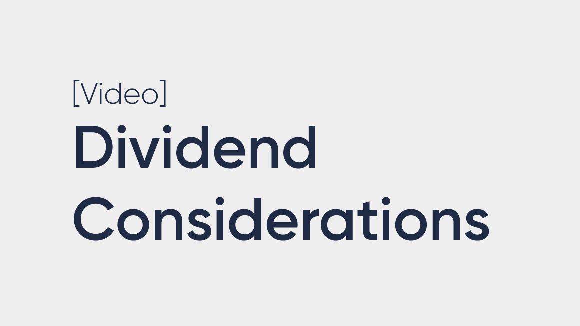 Dividend Considerations for Option Traders