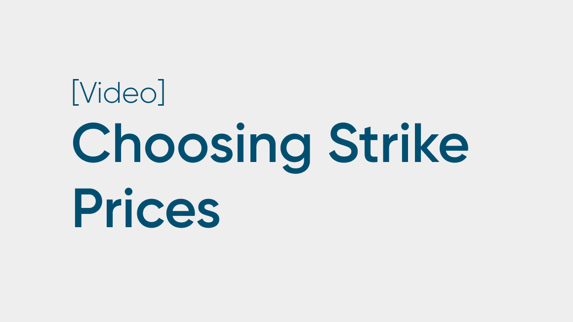 Choosing Strike Prices: Probability, Premium and Trade-Offs