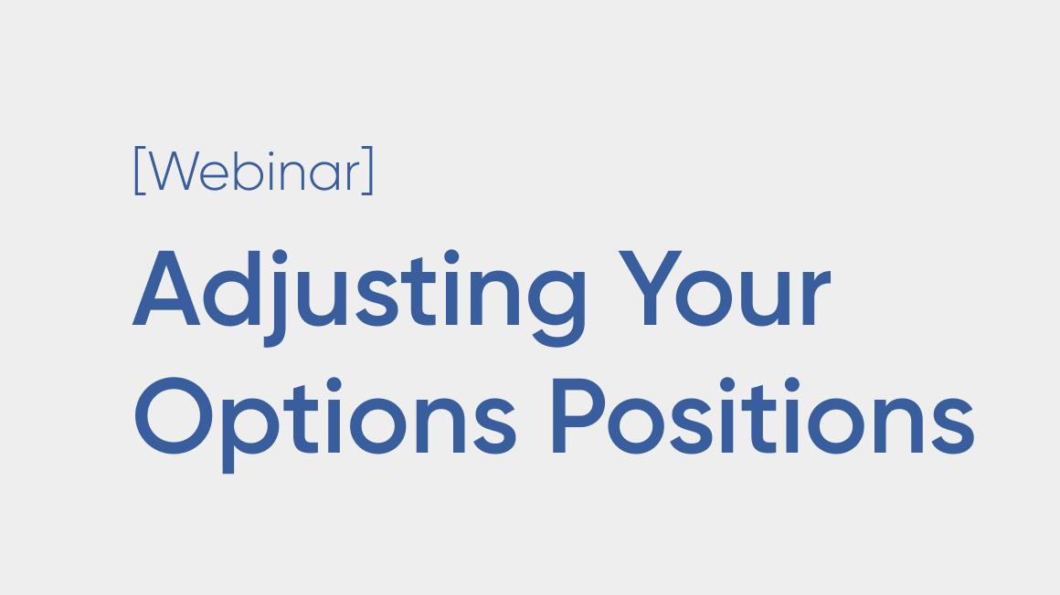 Adjusting Your Positions to Roll with the Market