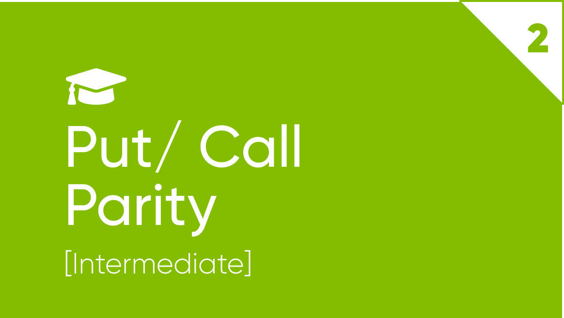 Put/ Call Parity