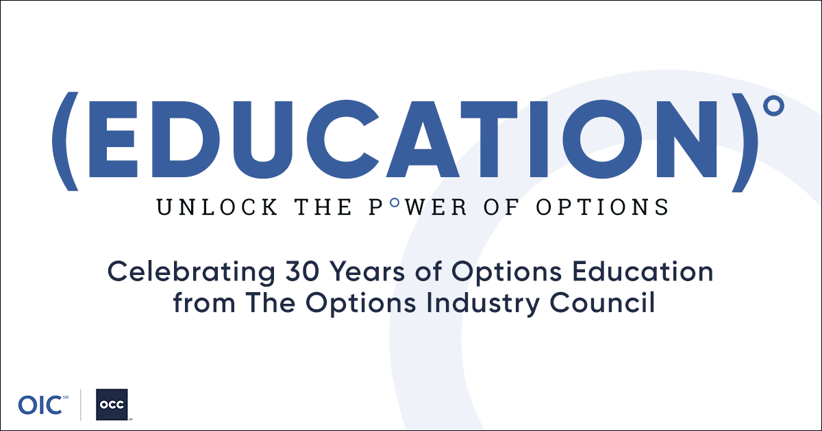 OIC Celebrates 30 Years of Options Education
