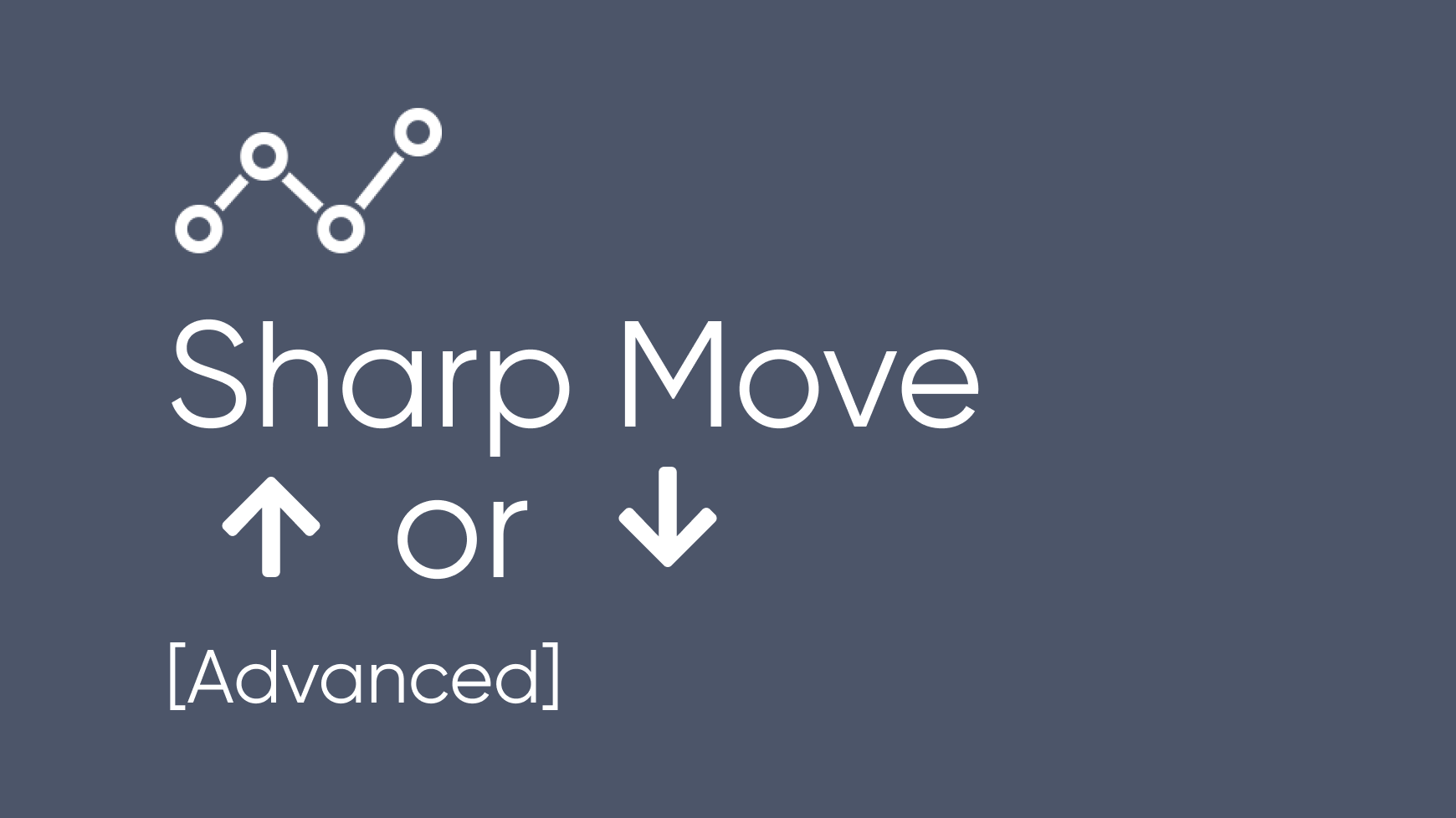 Sharp Move Up or Down