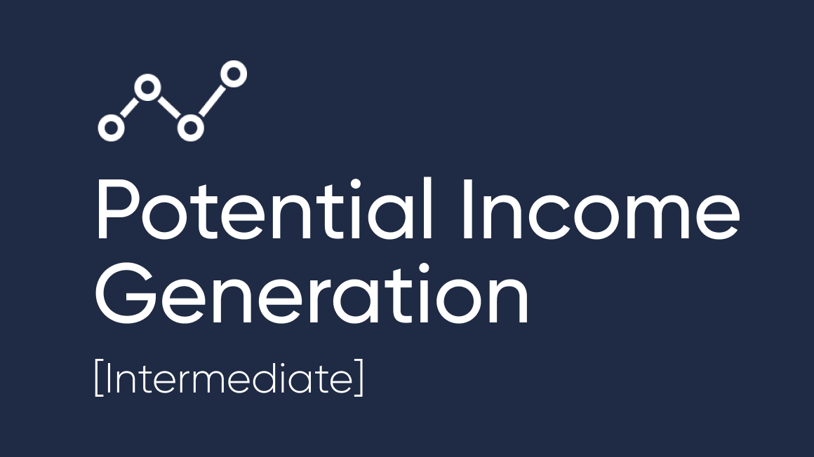 Potential Income Generation