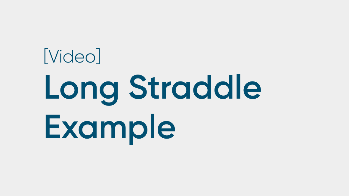 Long Straddle Example: Cost, Risk and Break-Even Points