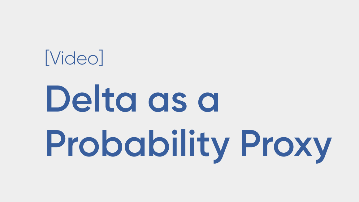 Evaluating Delta as a Probability Proxy
