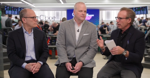 Mat Cashman on Cboe Floor